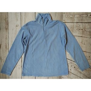 Columbia Women's Light Blue 3/4 Zip Jacket
